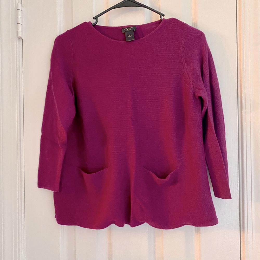 Ann Taylor Factory Purple Women's Sweater
